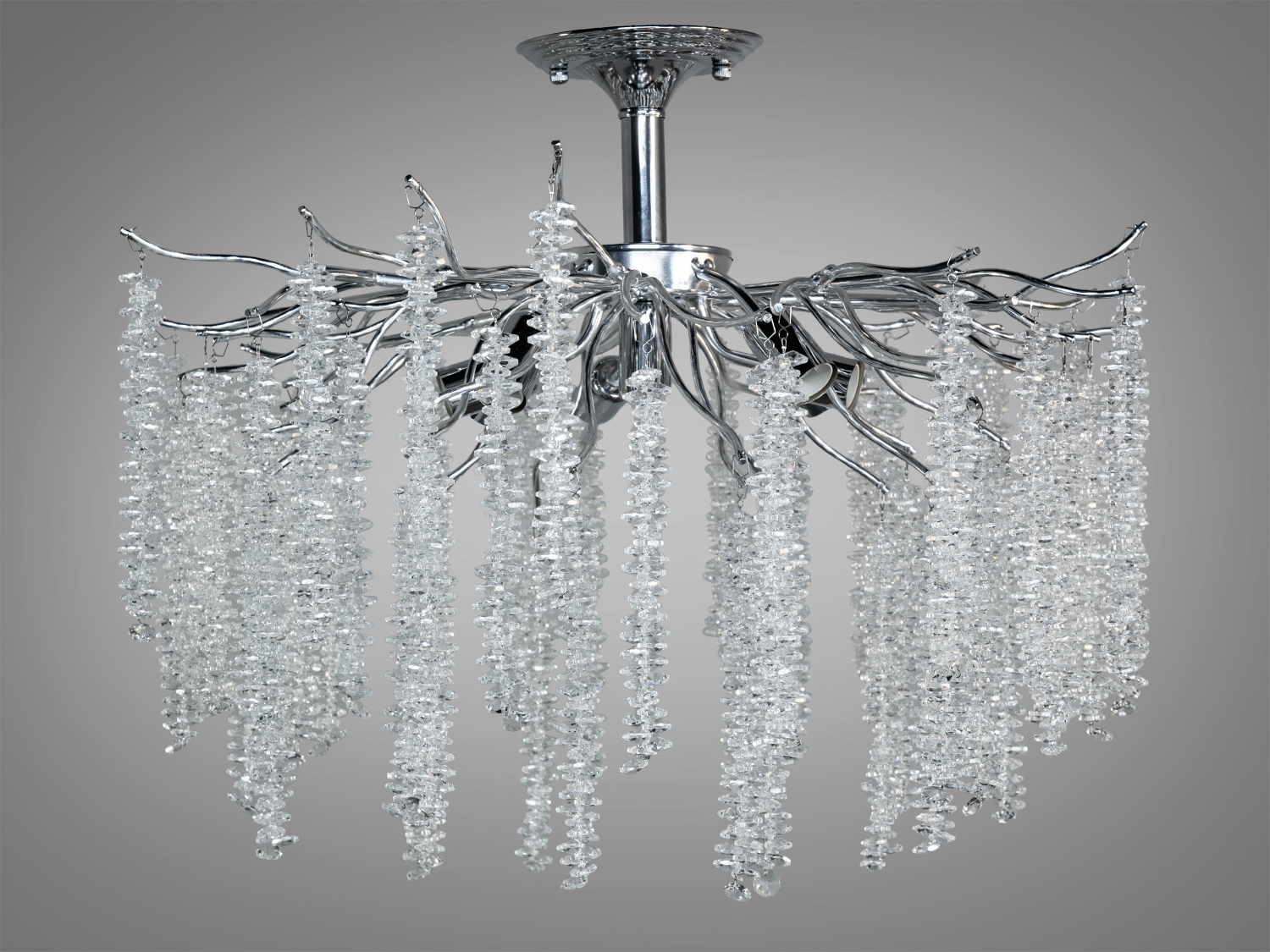 Стельова кришталева люстра 