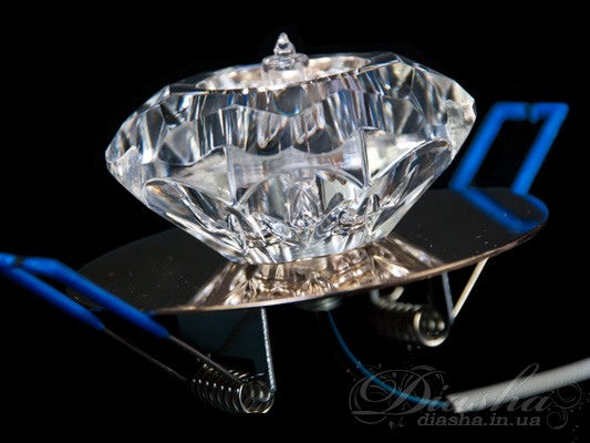 Розкішний кришталевий точковий світильник, золото