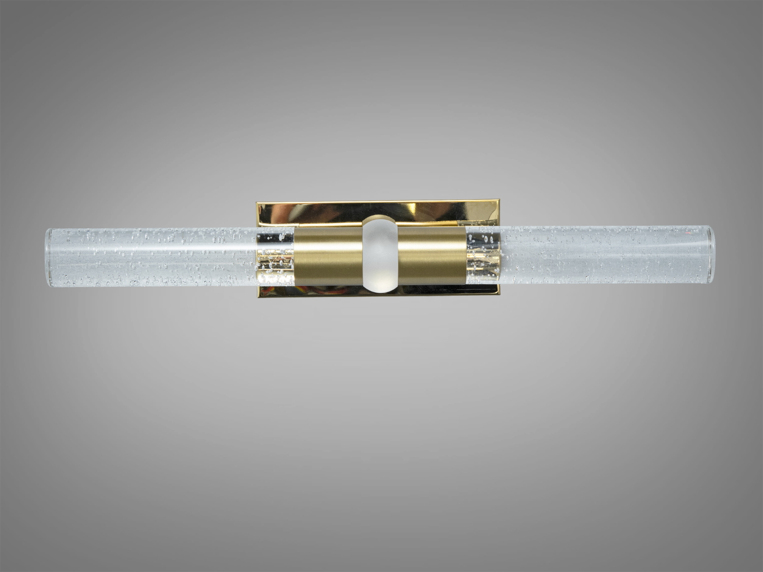 Настінний LED бра золото 9 Вт три кольори світла акрил