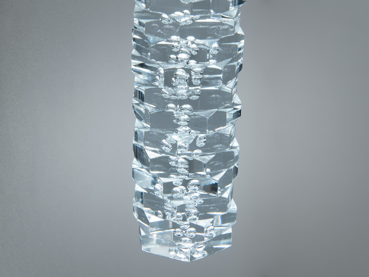 Настінний LED світильник бра 5 Вт чорний скло