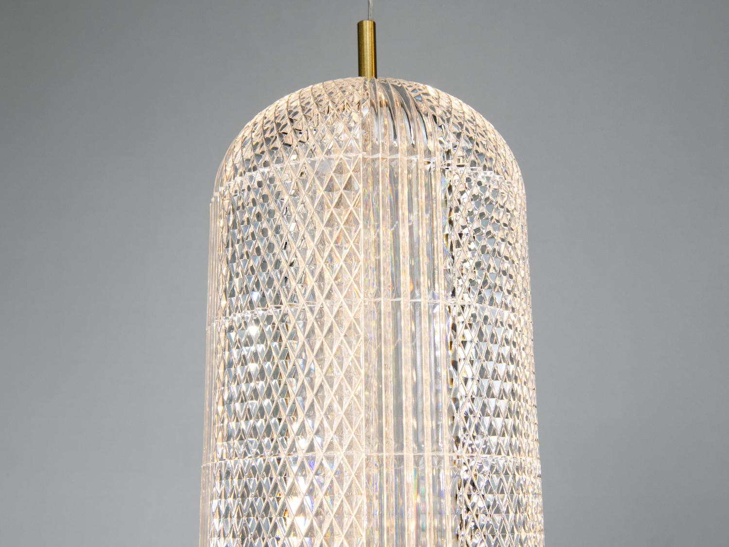 Світильник підвісний LED золото 17Вт до 3 м² 