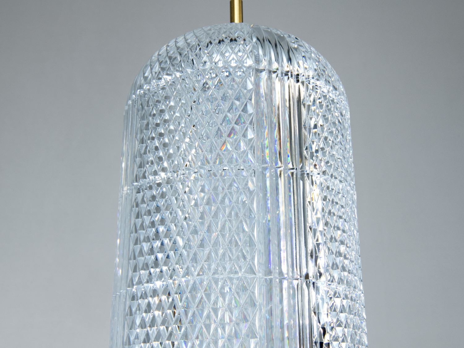 Світильник підвісний LED золото 17Вт до 3 м² 