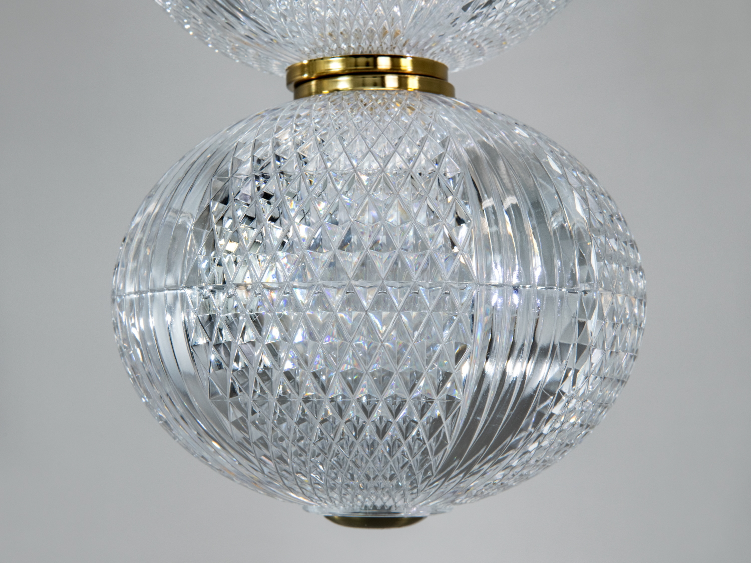 Світлодіодний підвіс золото CCT 9 Вт вимикач