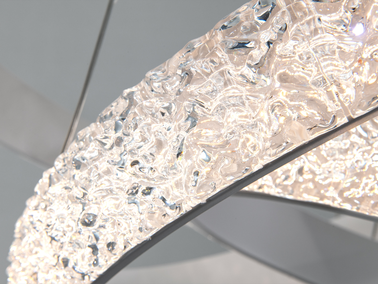 Підвісна LED люстра 3 кільця біла 190Вт CCT