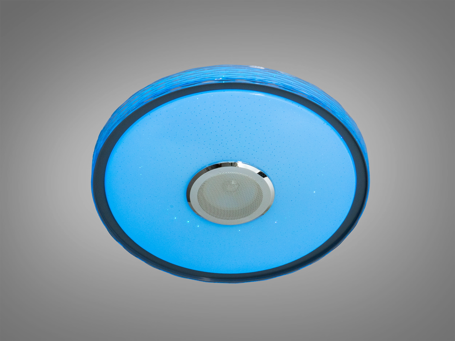 Стельова смарт LED люстра біла RGB 70 Вт Bluetooth