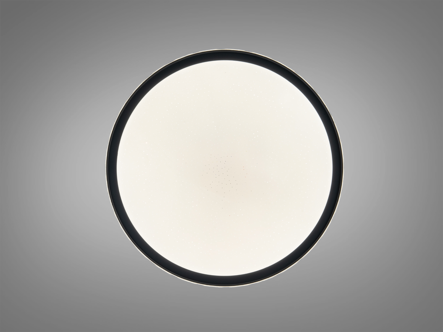 Стельова лампа з рівномірним білим світлом, кругла форма, підходить для офісних приміщень, легкий монтаж.