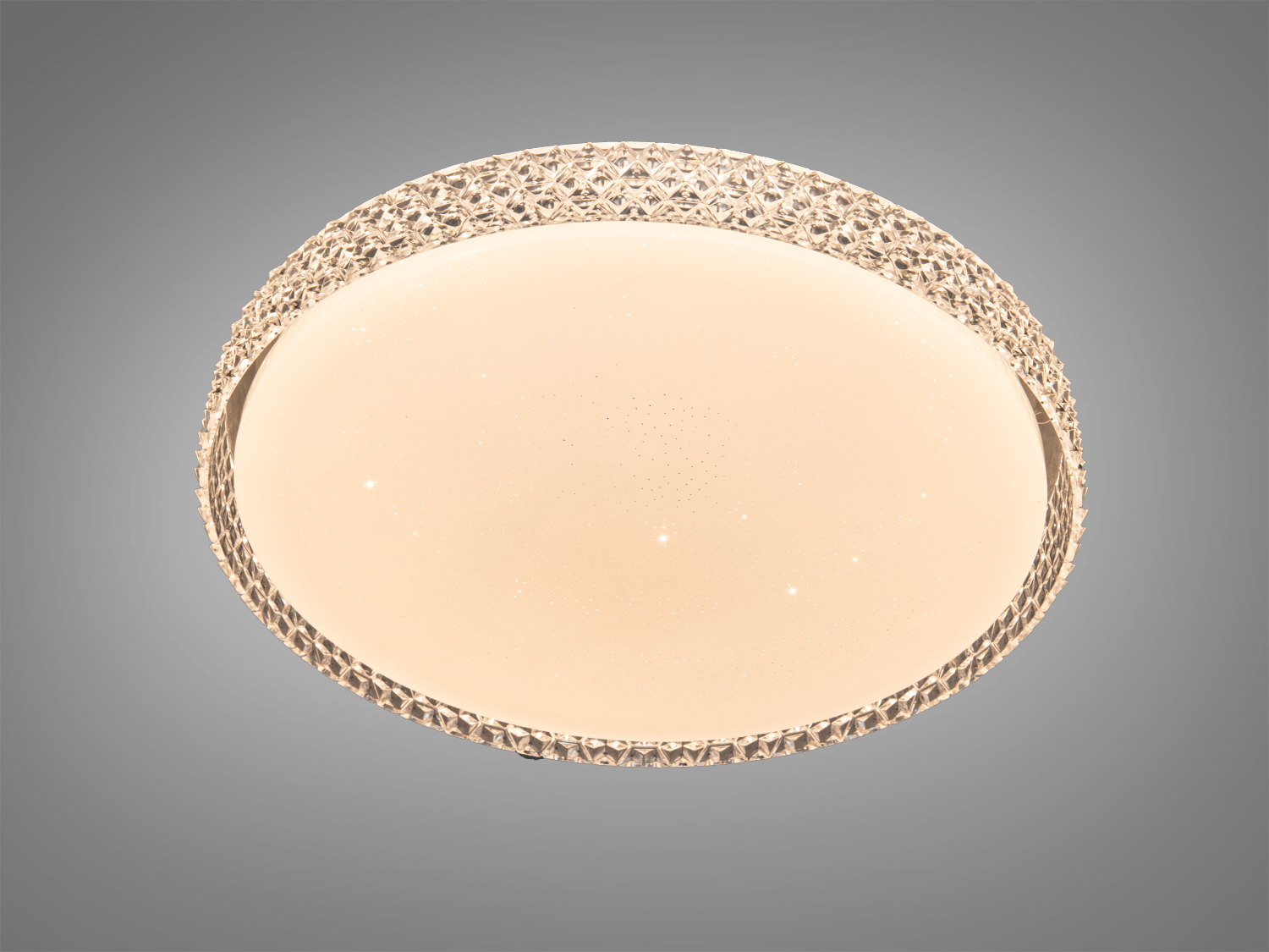 Люстра стельова Diasha Смарт біла RGB 70 Вт 12 м2