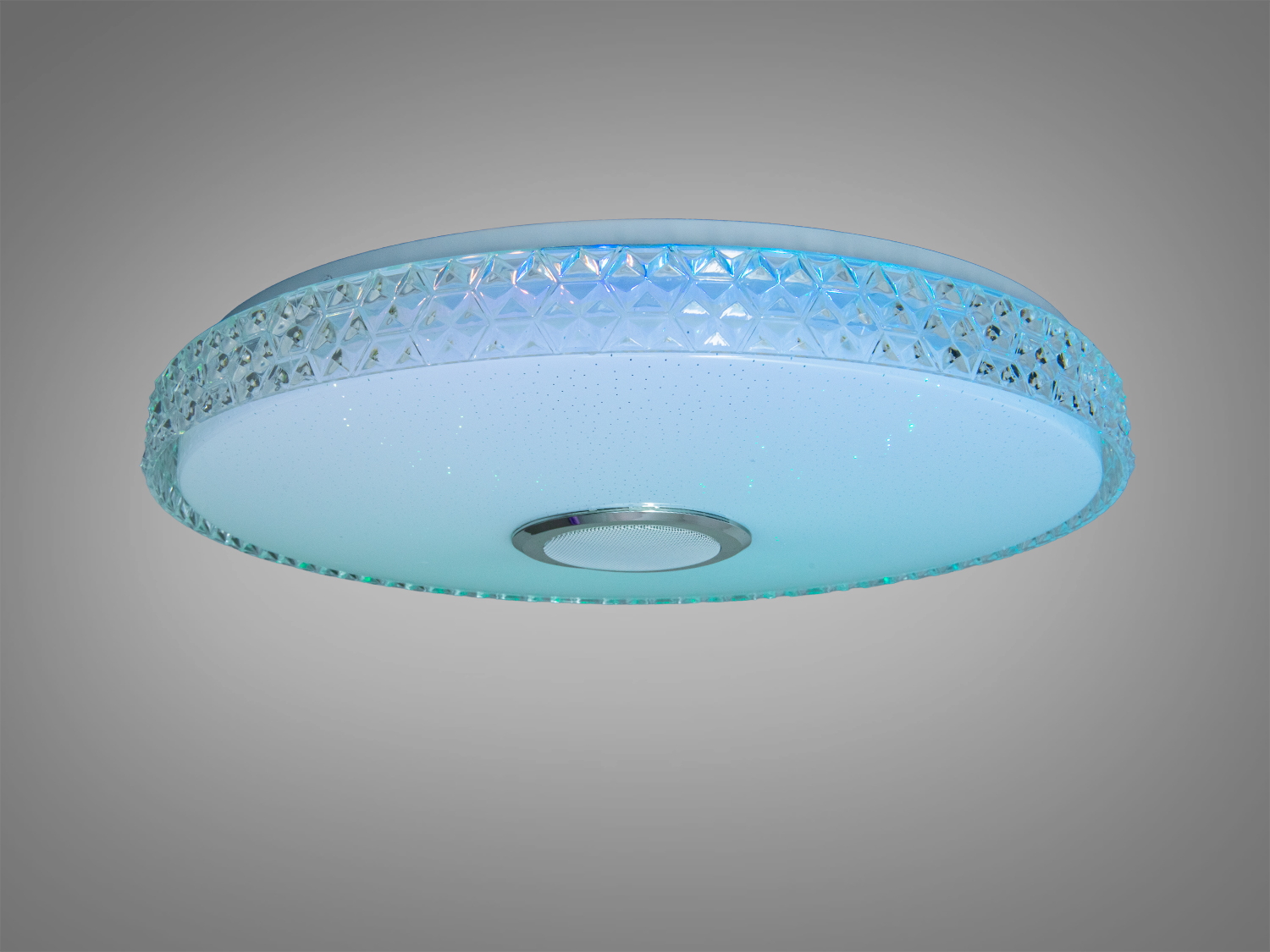 Смарт LED люстра біла RGB MP3 80 Вт пульт i-Link