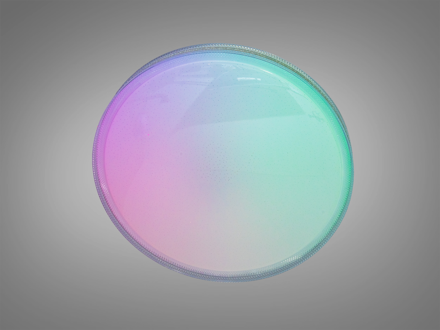 Стельова LED смарт люстра біла 80Вт RGB iLink 14м²