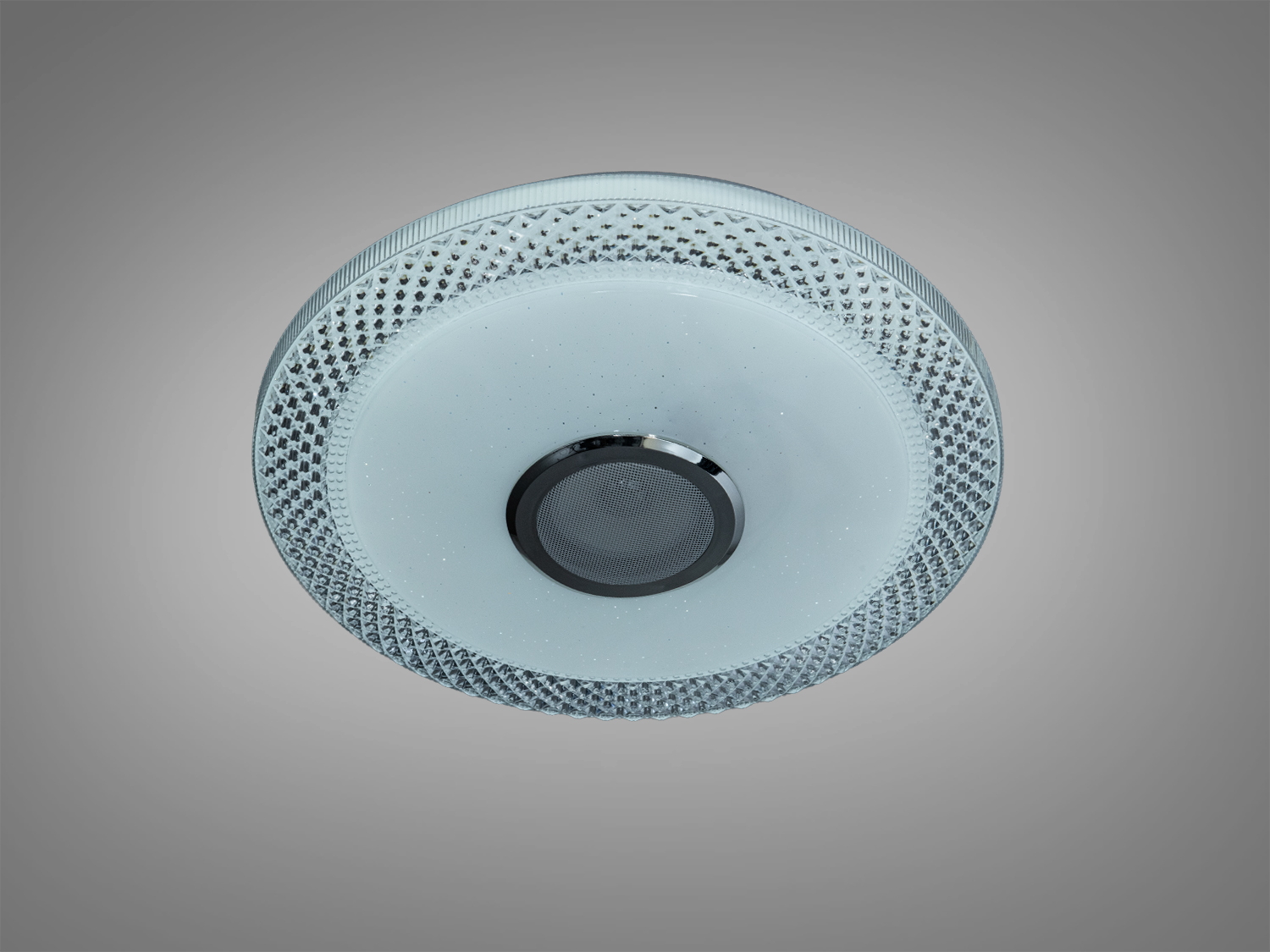 Стельова смарт-люстра біла RGB 70Вт BT Tuya 12м²