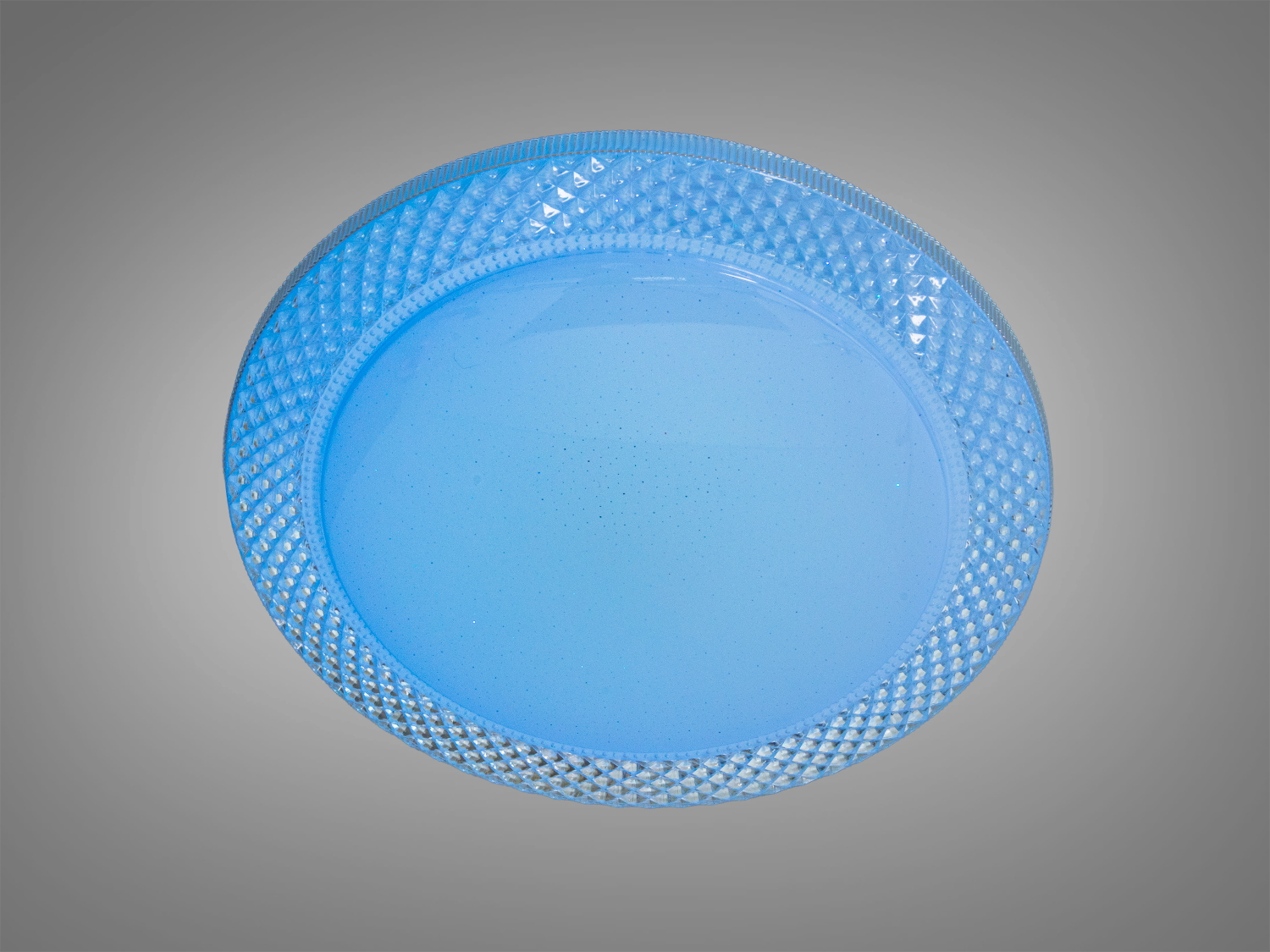 Рожева стельова лампа з круглою формою, ідеальна для дитячої кімнати. Вбудований світлодіодний модуль забезпечує рівномірне освітлення.