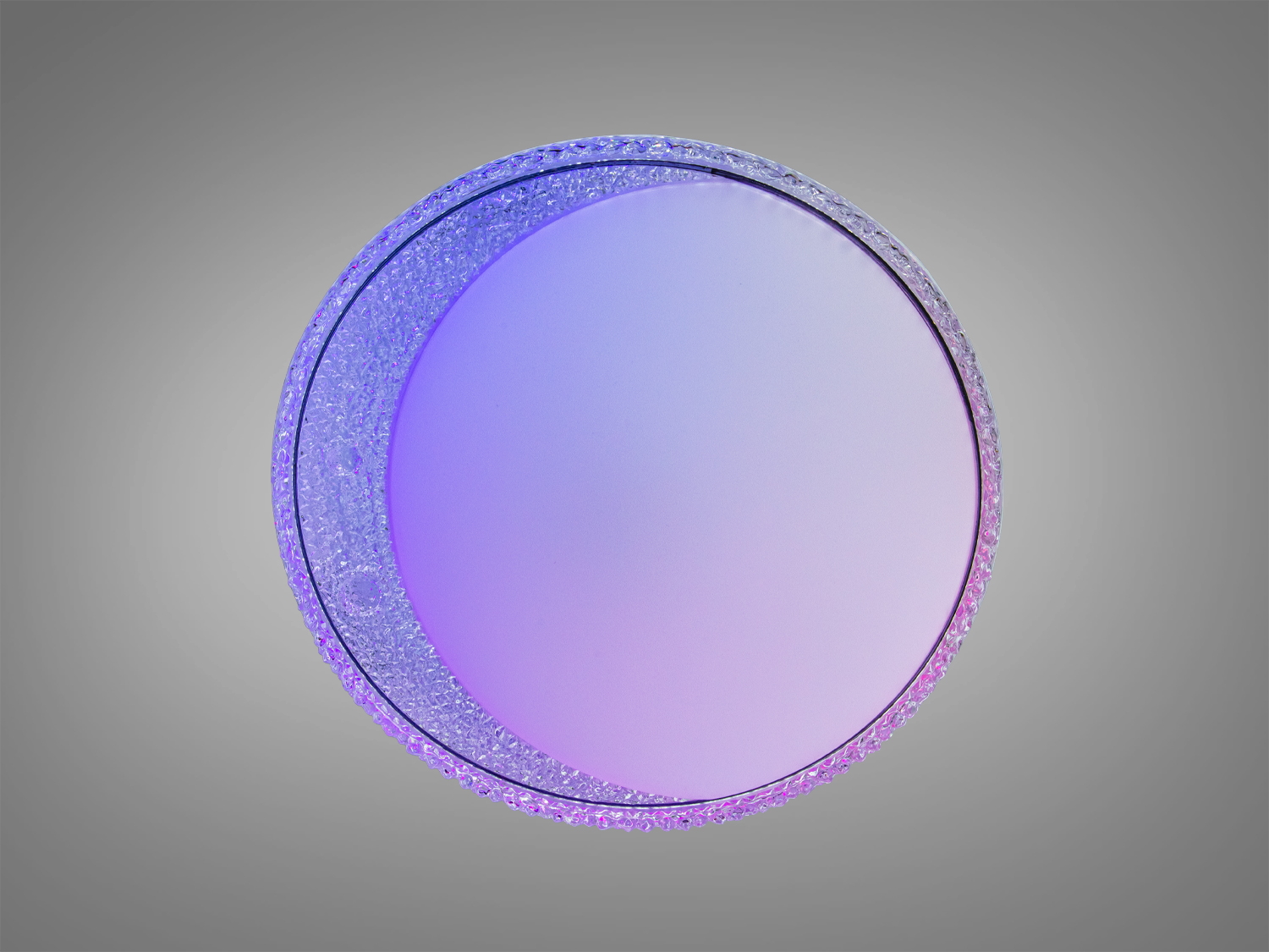 Стельова смарт LED люстра біла 80Вт RGB пульт