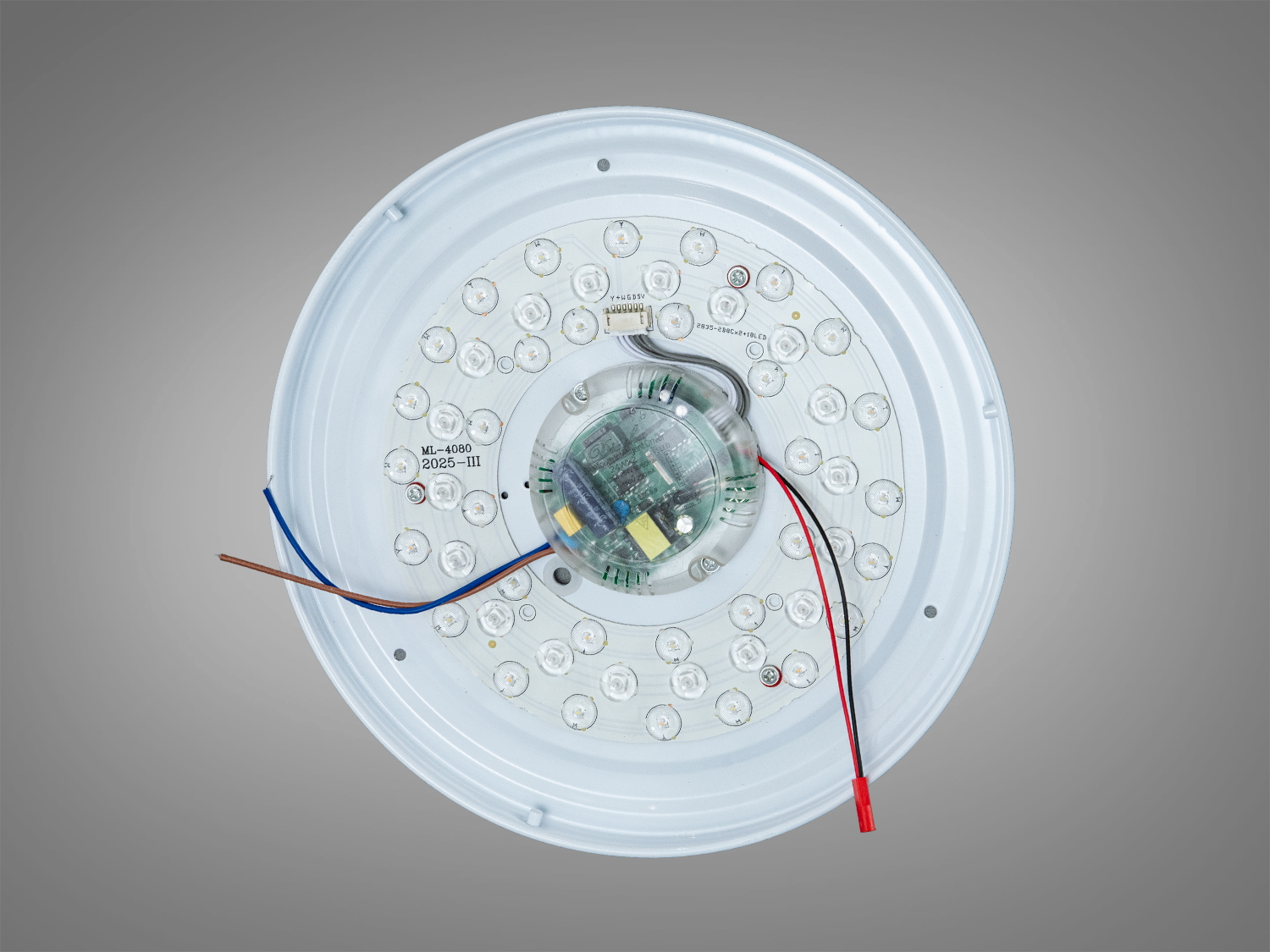 Світлодіодна стельова люстра смарт біла 45 Вт RGB