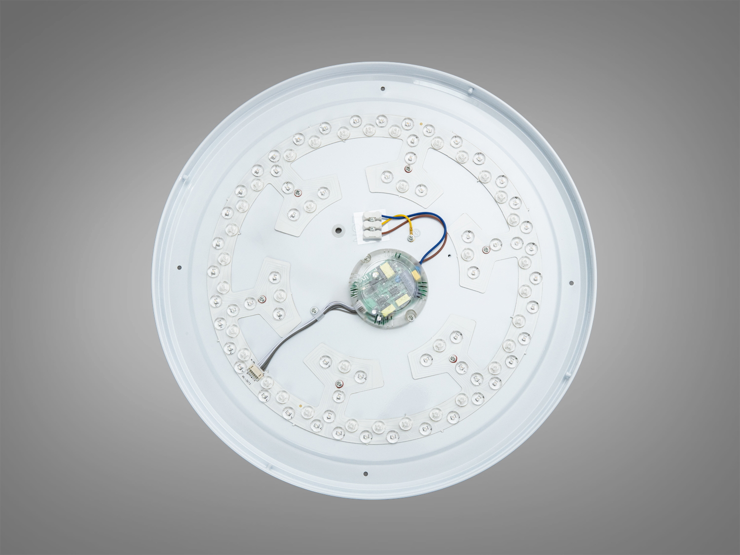 Смарт LED люстра RGB біла 70Вт пульт 12м²