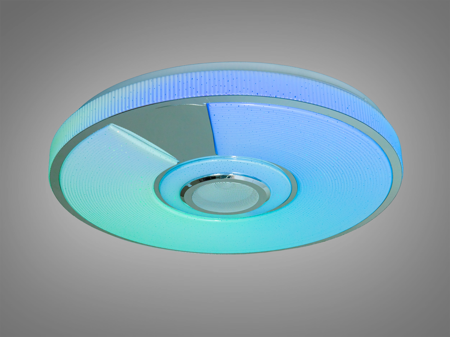 Смарт LED люстра біла 80 Вт RGB з Bluetooth