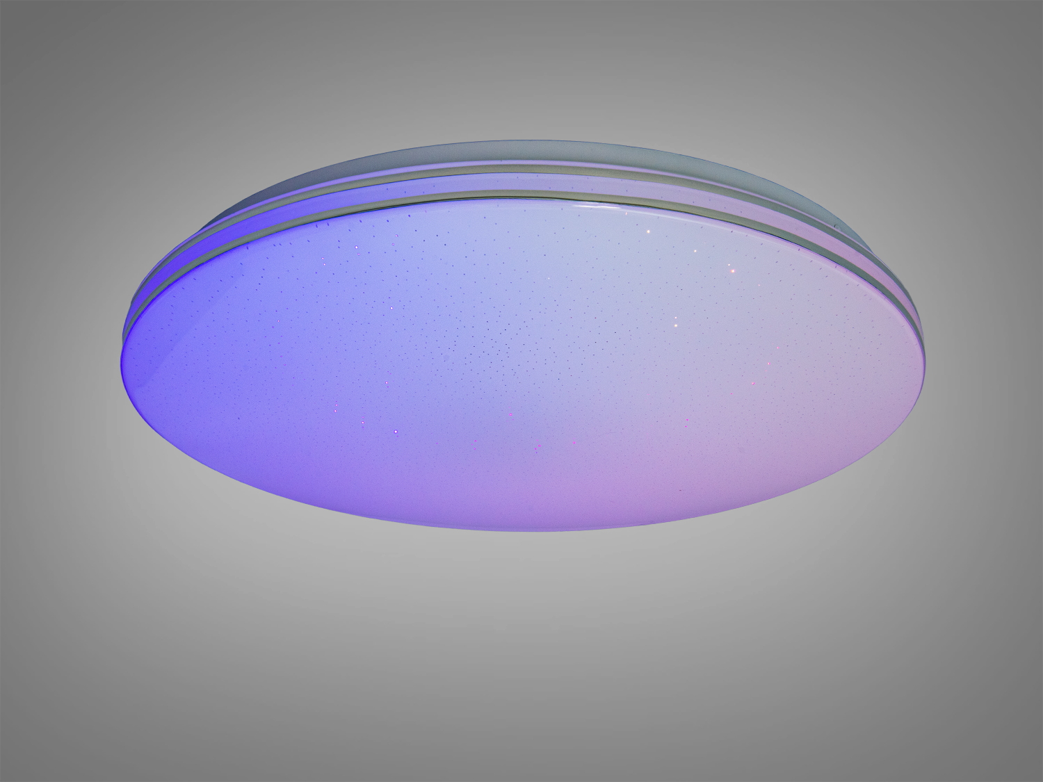 Смарт LED люстра кругла біла 80Вт RGB пульт iLink