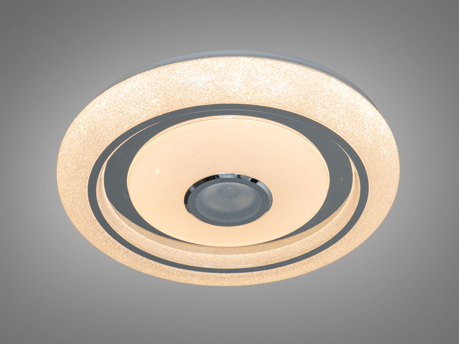 Стельова люстра Diasha Smart біла 80Вт RGB колонка