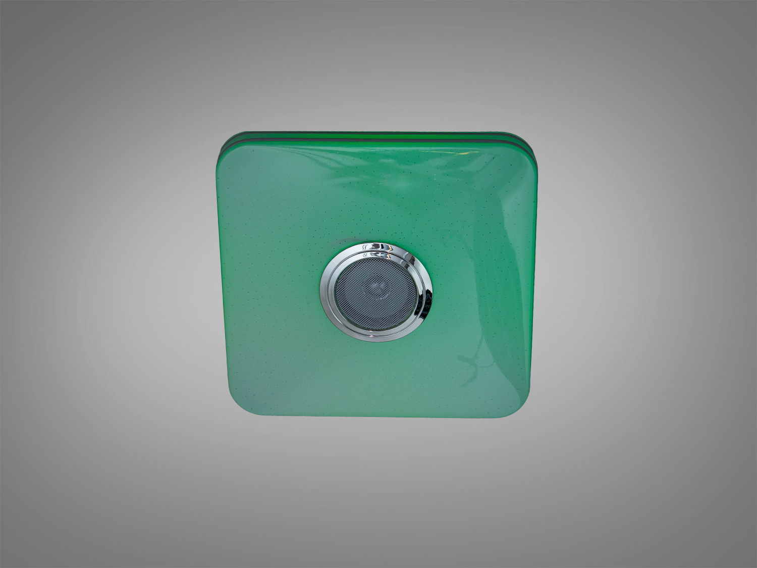 Стельова люстра смарт біла 45 Вт RGB Bluetooth колонка TUYA Smart Life