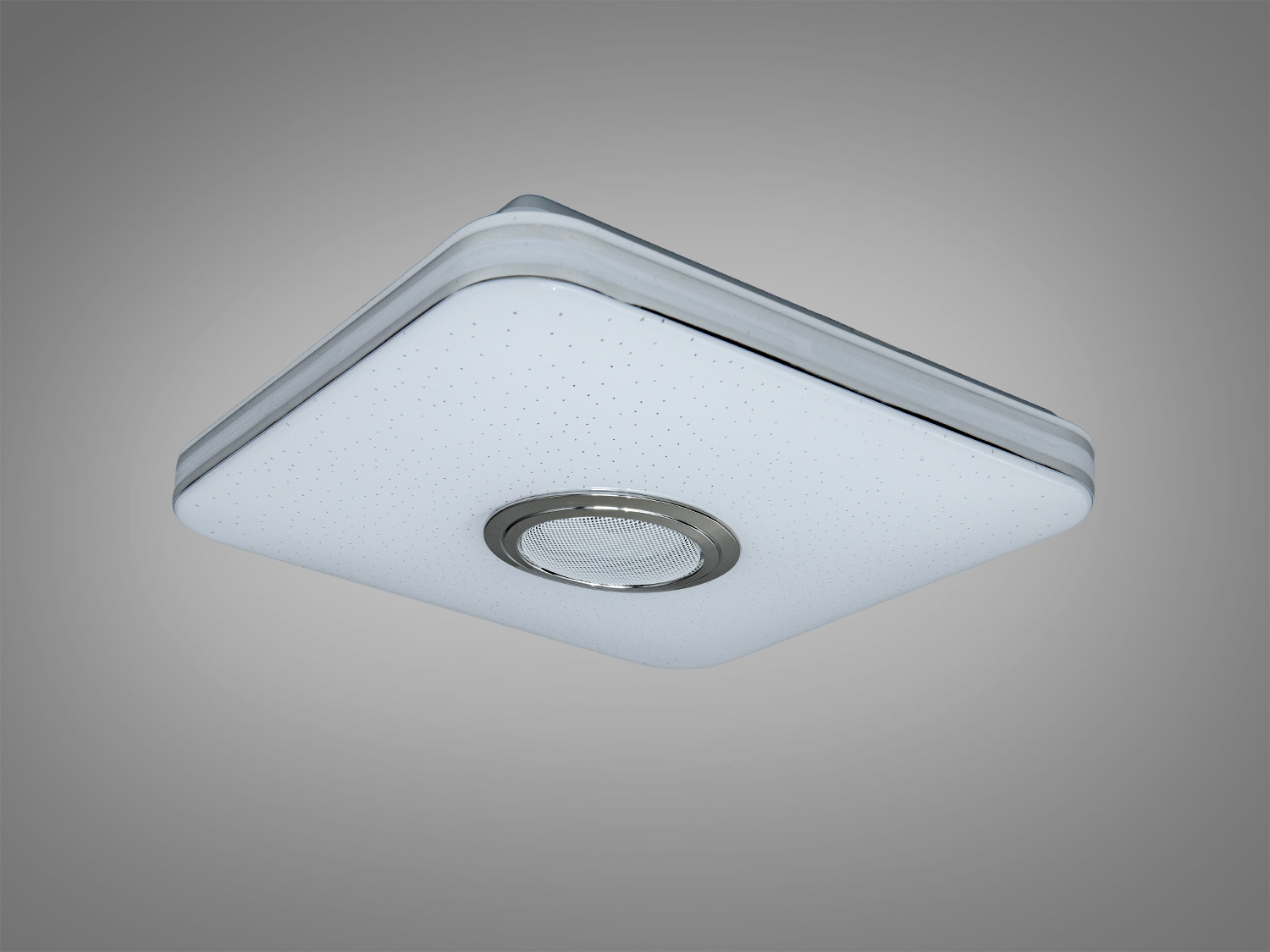 Стельова люстра смарт біла 45 Вт RGB Bluetooth колонка TUYA Smart Life