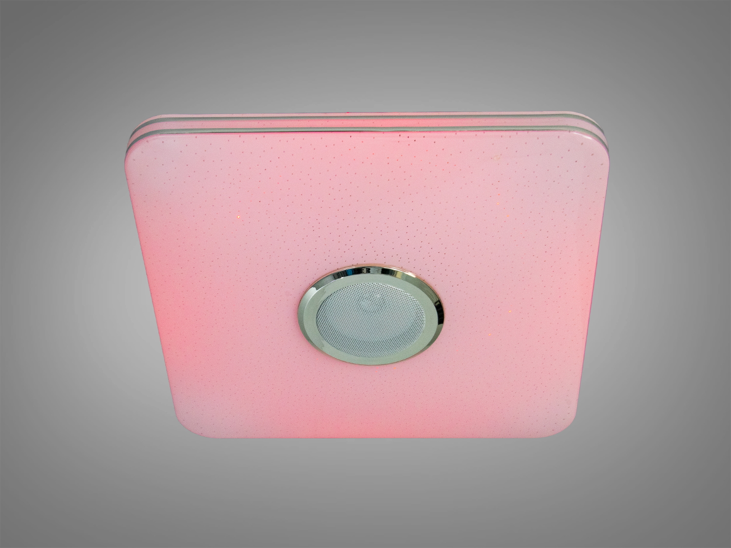 Смарт люстра RGB з динаміком біла 70 Вт 400x400