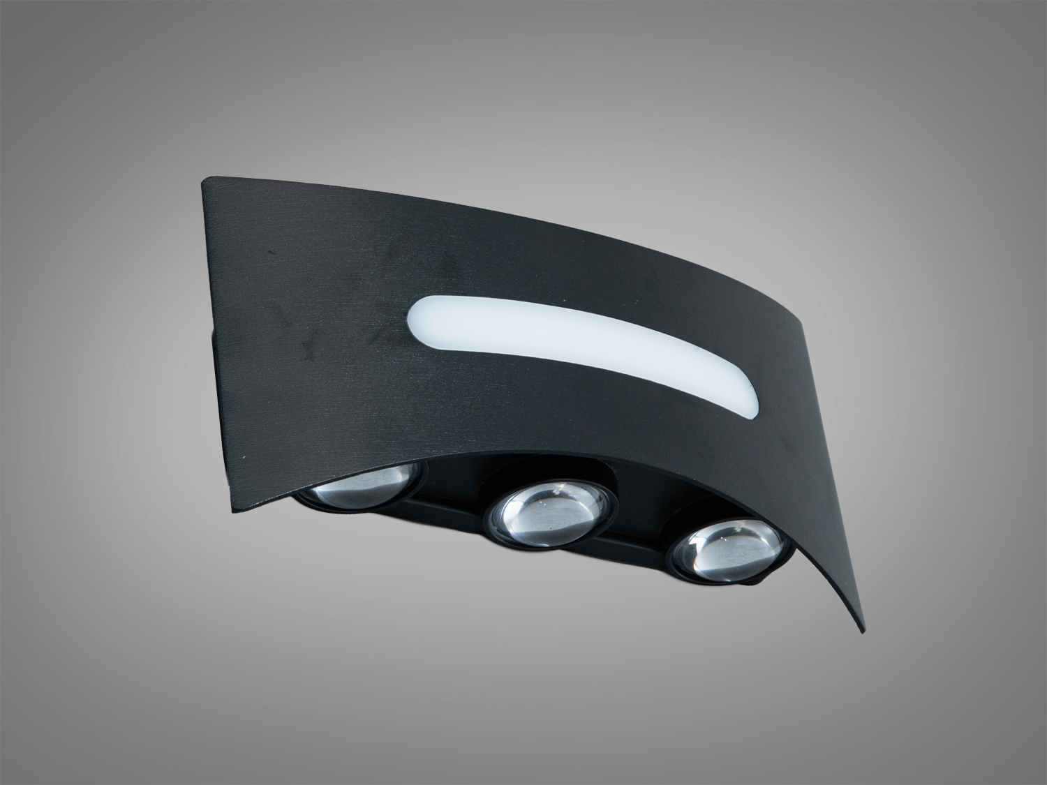 Світильник настінний LED 6Вт 6 променів чорний