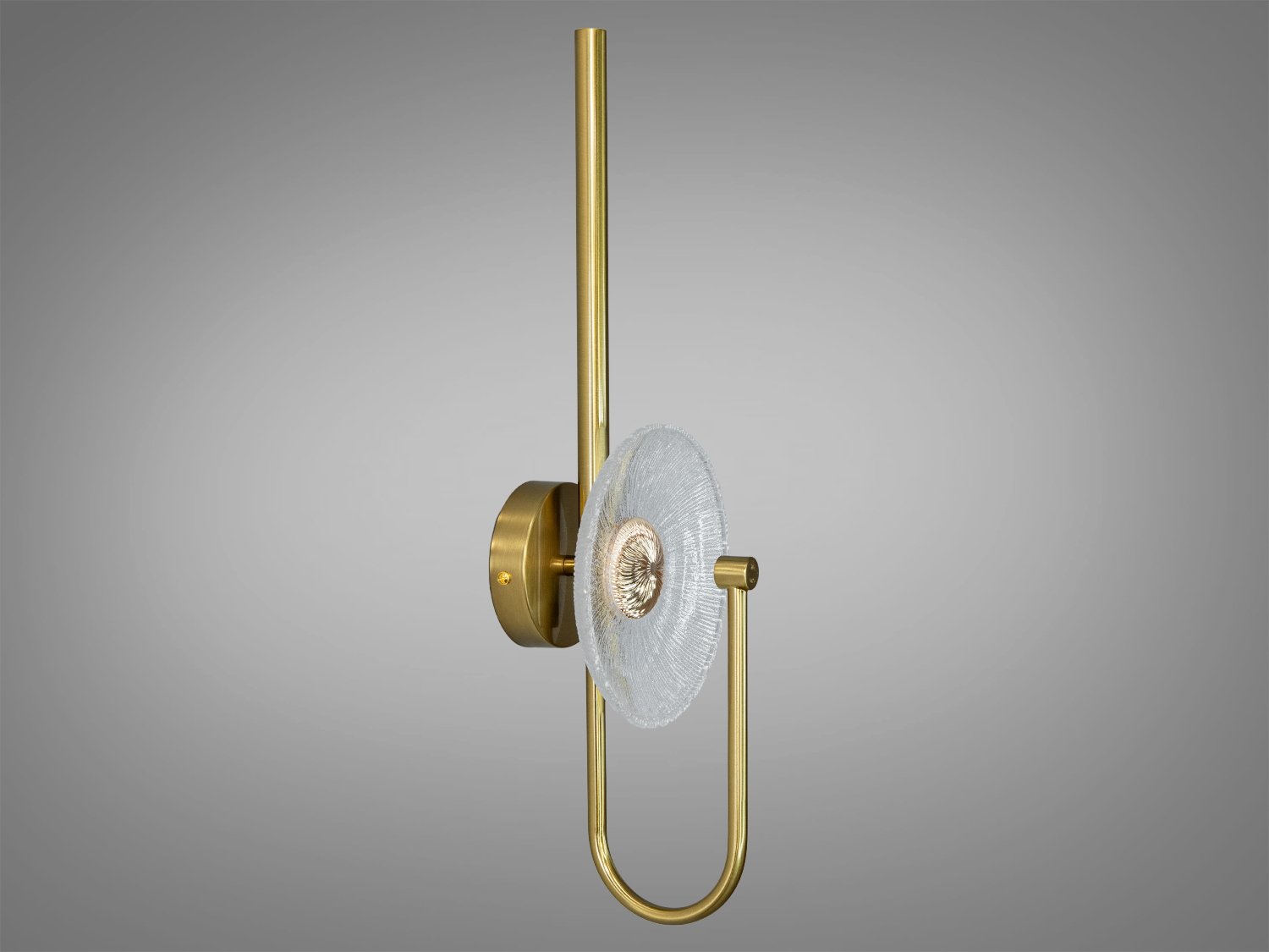 Стильне світлодіодне бра в стилі лофт, 3 Вт, золото