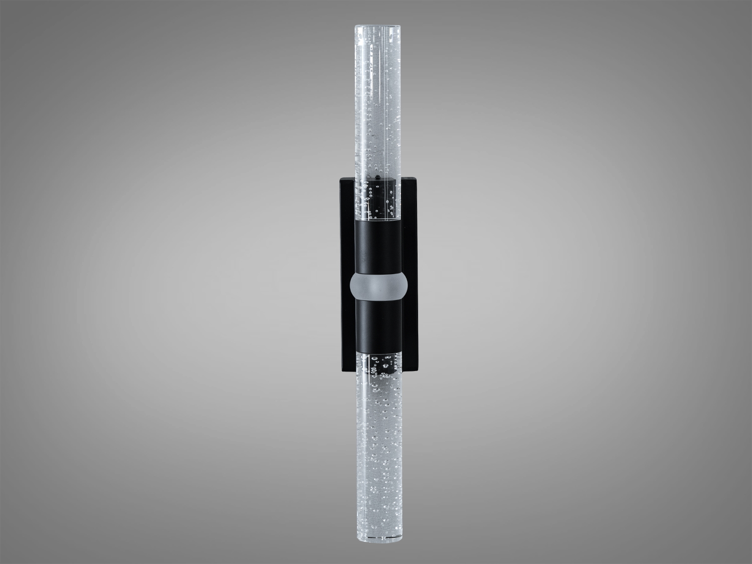 Дизайнерське чорне світлодіодне бра в вітальню, 6 Вт