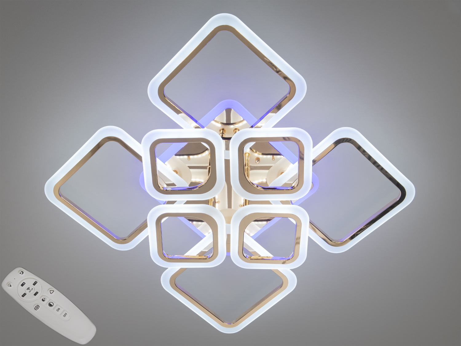 Сучасна LED люстра на пульті з підсвічуванням, 115W. Придбайте led люстру, яка стане гармонійним доповненням вашого інтерєру, додаючи вишуканості та комфорту. Сучасна LED люстра на пульті з підсвічуванням, 115W. Придбайте led люстру, яка стане гармонійним доповненням вашого інтерєру, додаючи вишуканості та комфорту.