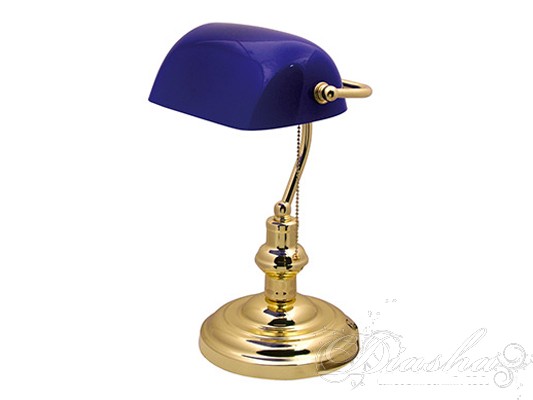     Элегантная настольная лампа в классическом стиле идеально подойдет как для офиса так и для дома. Лампа представлена в двух вариантах с синим. зеленым плафоном.