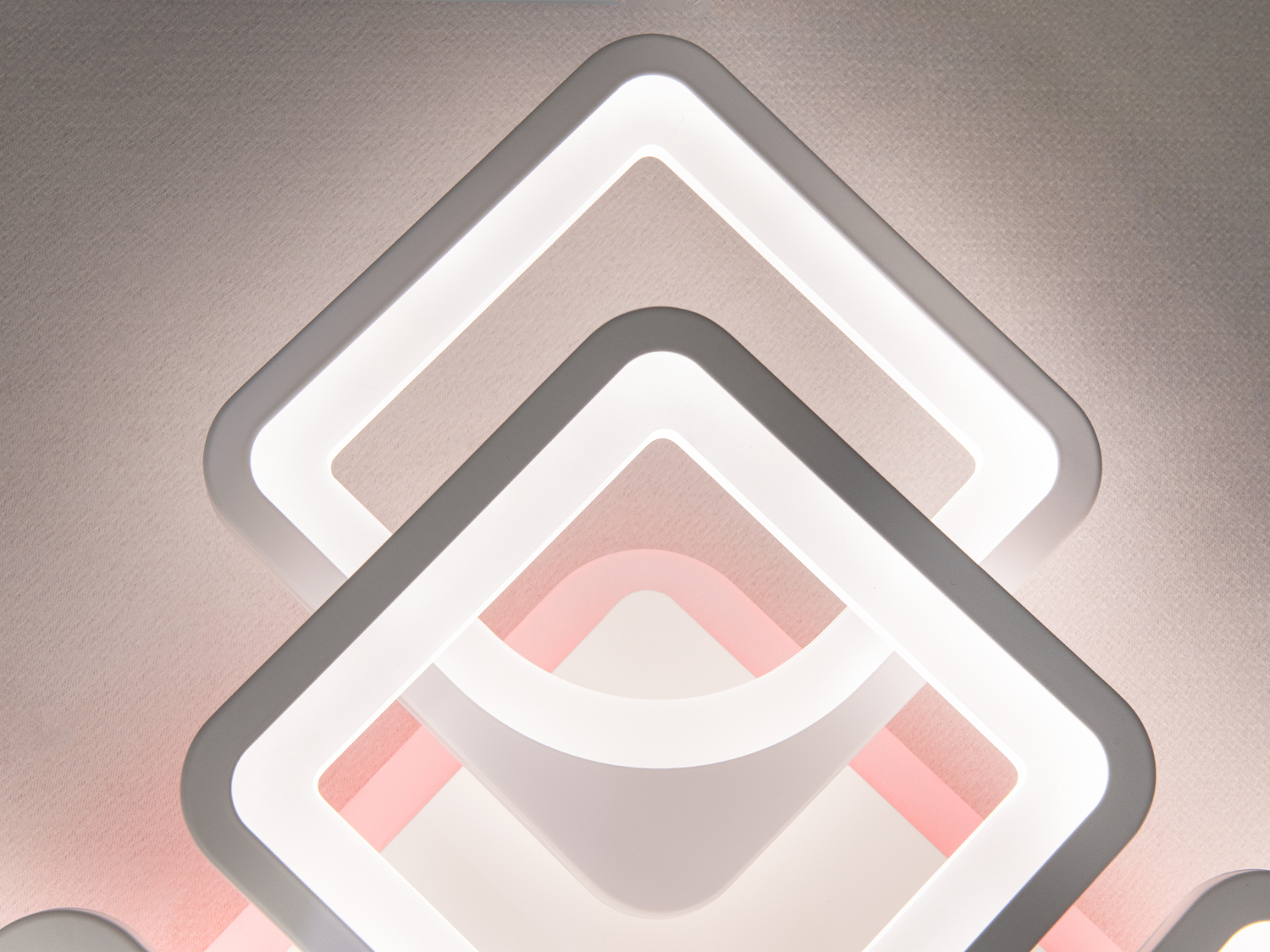 Світлодіодна люстра 8060 біла 130W пульт димер