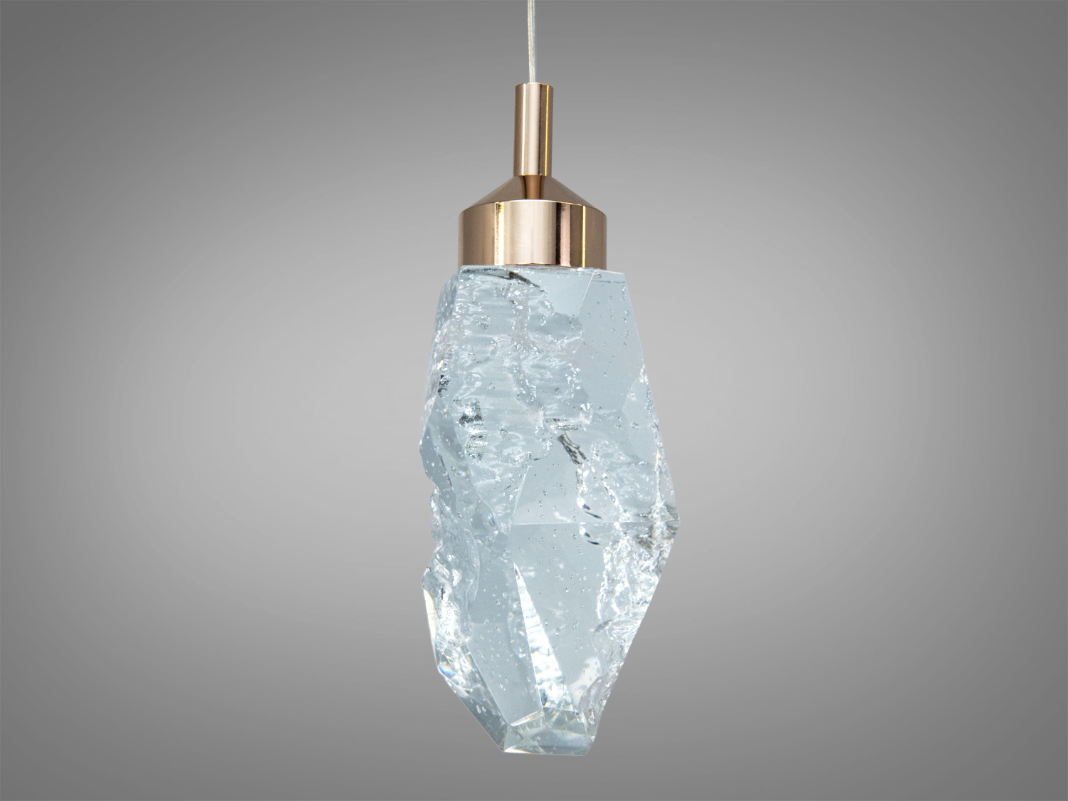 Підвіс LED Diasha золото 4 Вт 220 лм кришталь