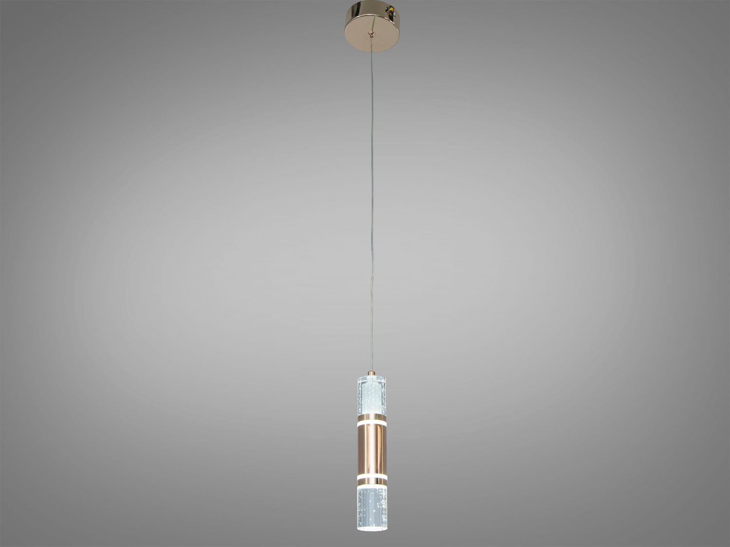 Одинарний LED підвіс Diasha золото 4 Вт 220 лм