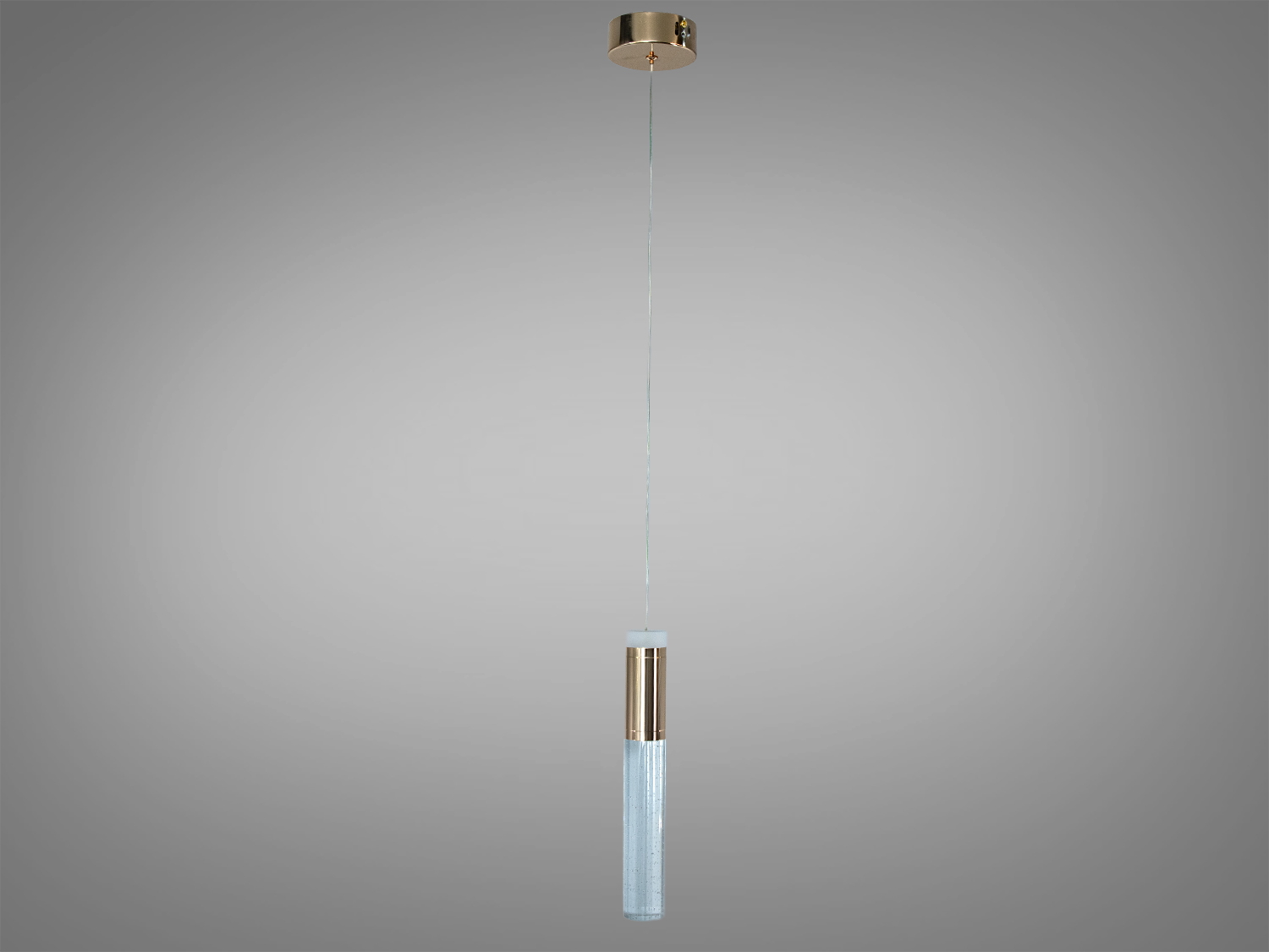 Одинарний підвіс LED золото 4Вт 220лм