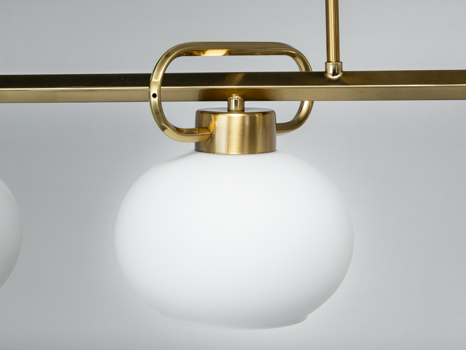 Підвісна люстра Loft бронза 4 плафони витягнута