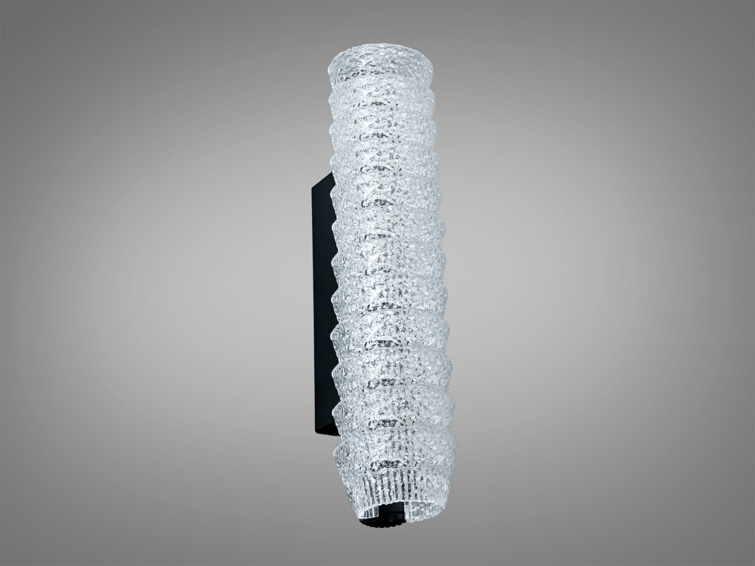 Світлодіодне бра Мінімалізм чорне 16 Вт 30 см