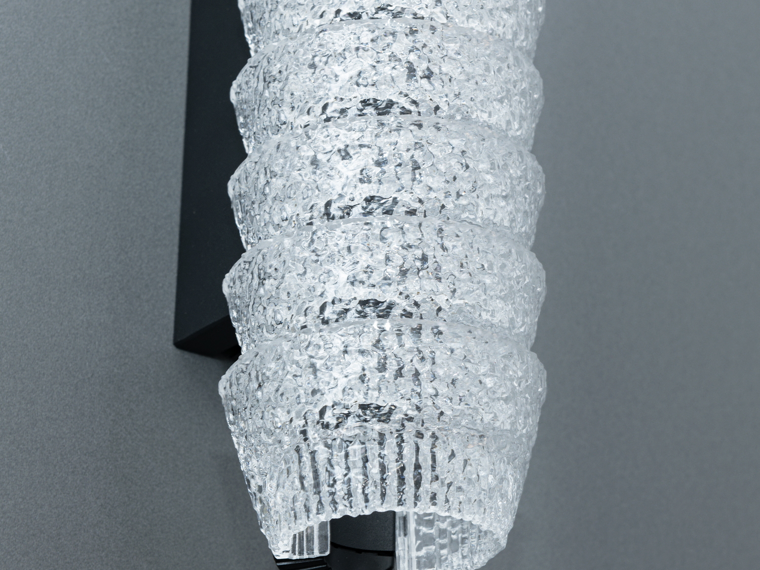 Світлодіодне бра Мінімалізм чорне 16 Вт 30 см