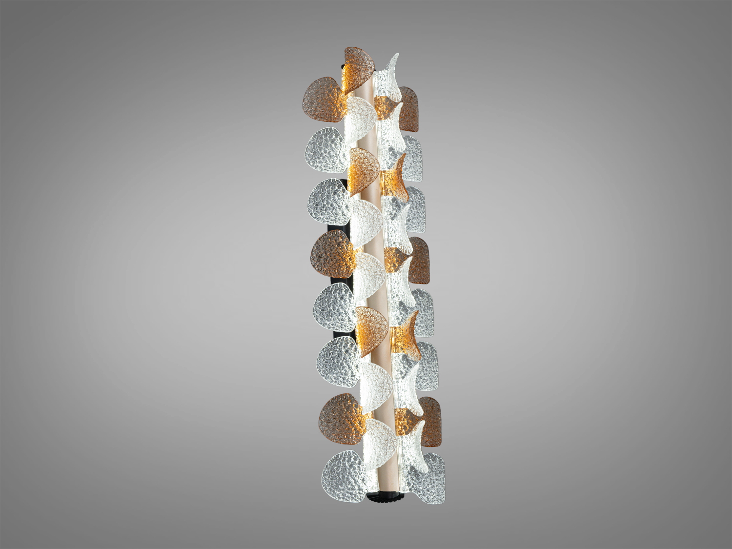 Настінне LED бра, колір шампань, 22 Вт. 3 режими світла 3200K/4100K/6500K, акриловий розсіювач, металевий корпус. Керування настінним вимикачем. Стиль мінімалізм.