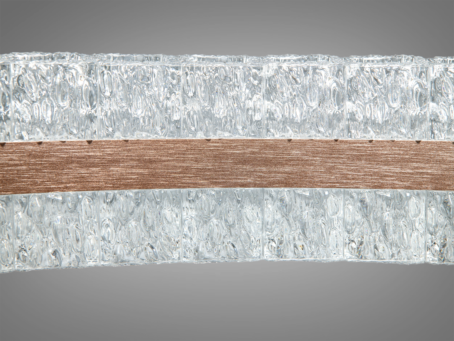 Світлодіодна підвісна люстра 3 кільця біла 105Вт