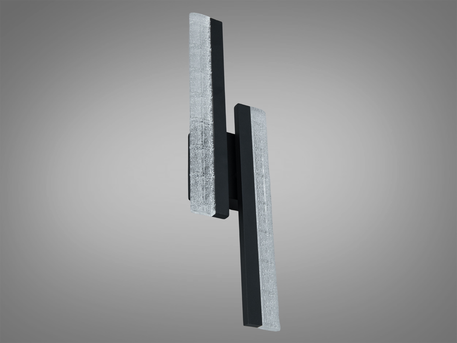 Настінний лед світильник Diasha чорний 16 Вт