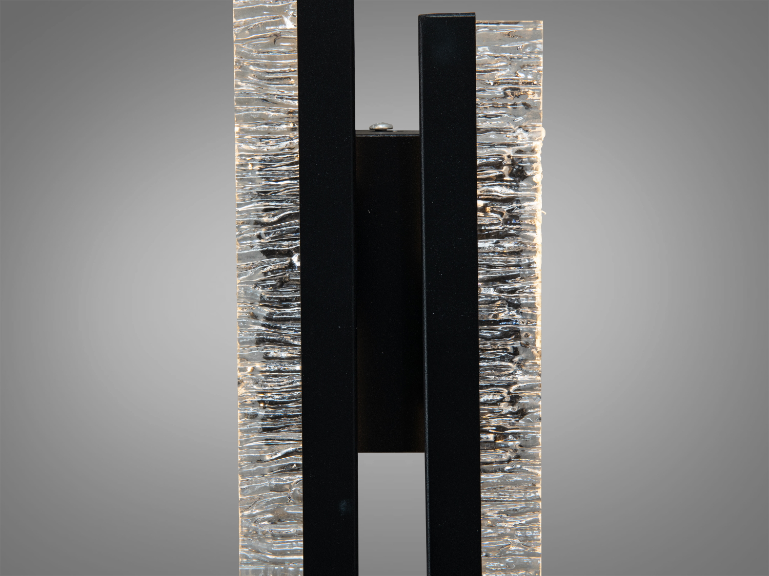 Настінний LED світильник чорний 16 Вт три кольори світла акрил