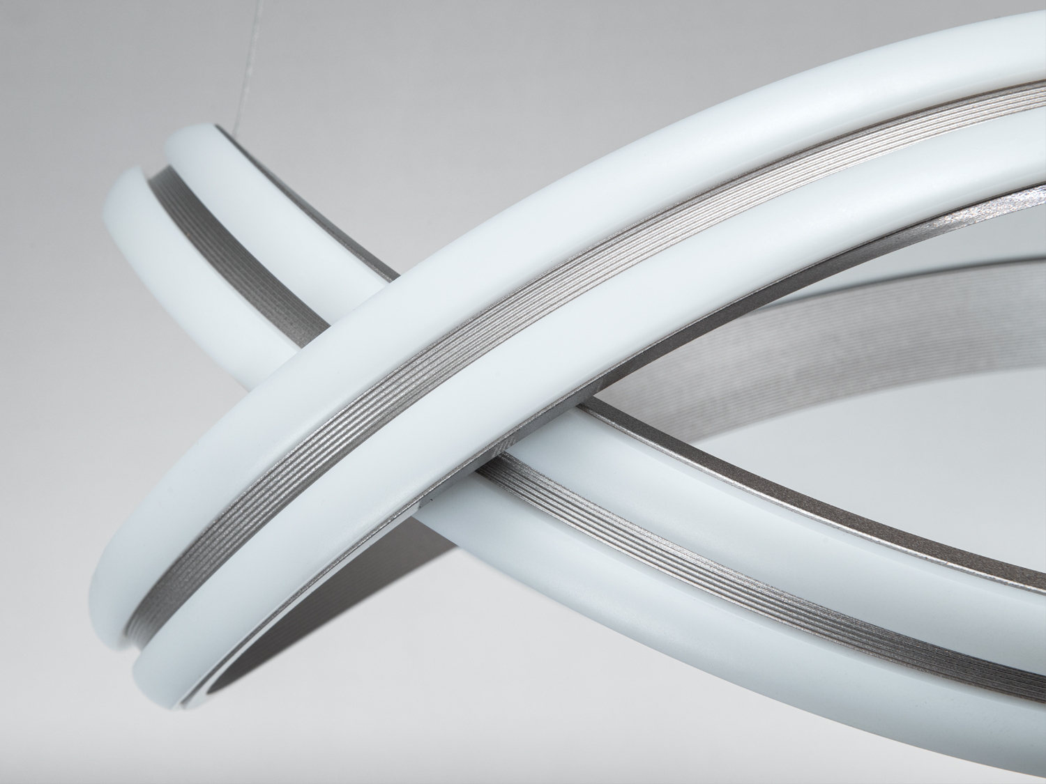 Підвісна LED люстра Diasha 115Вт коричнева 19м²