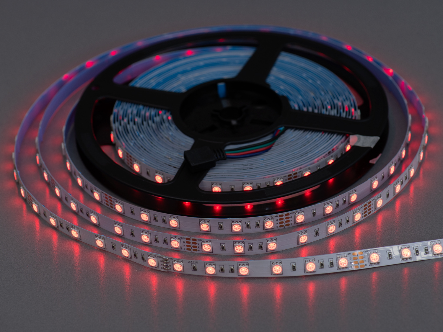 LED стрічка 24В, 60діодів на метр, 10мм, RGB
