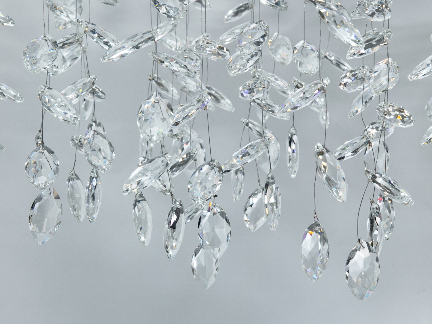 Люстра підвісна Diasha Гліцинія хром 6xE14