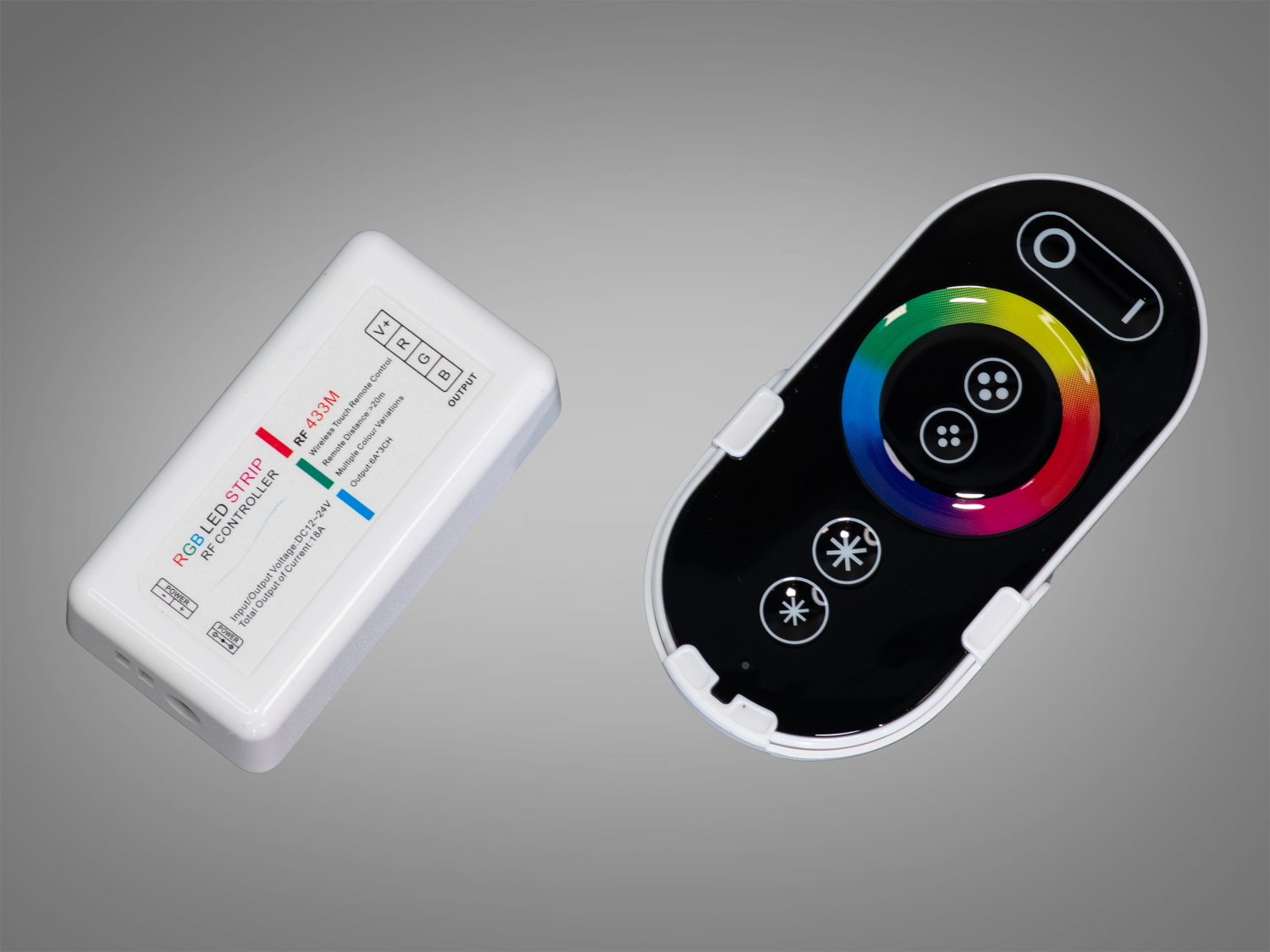 Контролер з ДУ для RGB стрічки. Контролер з ДУ для RGB стрічки.