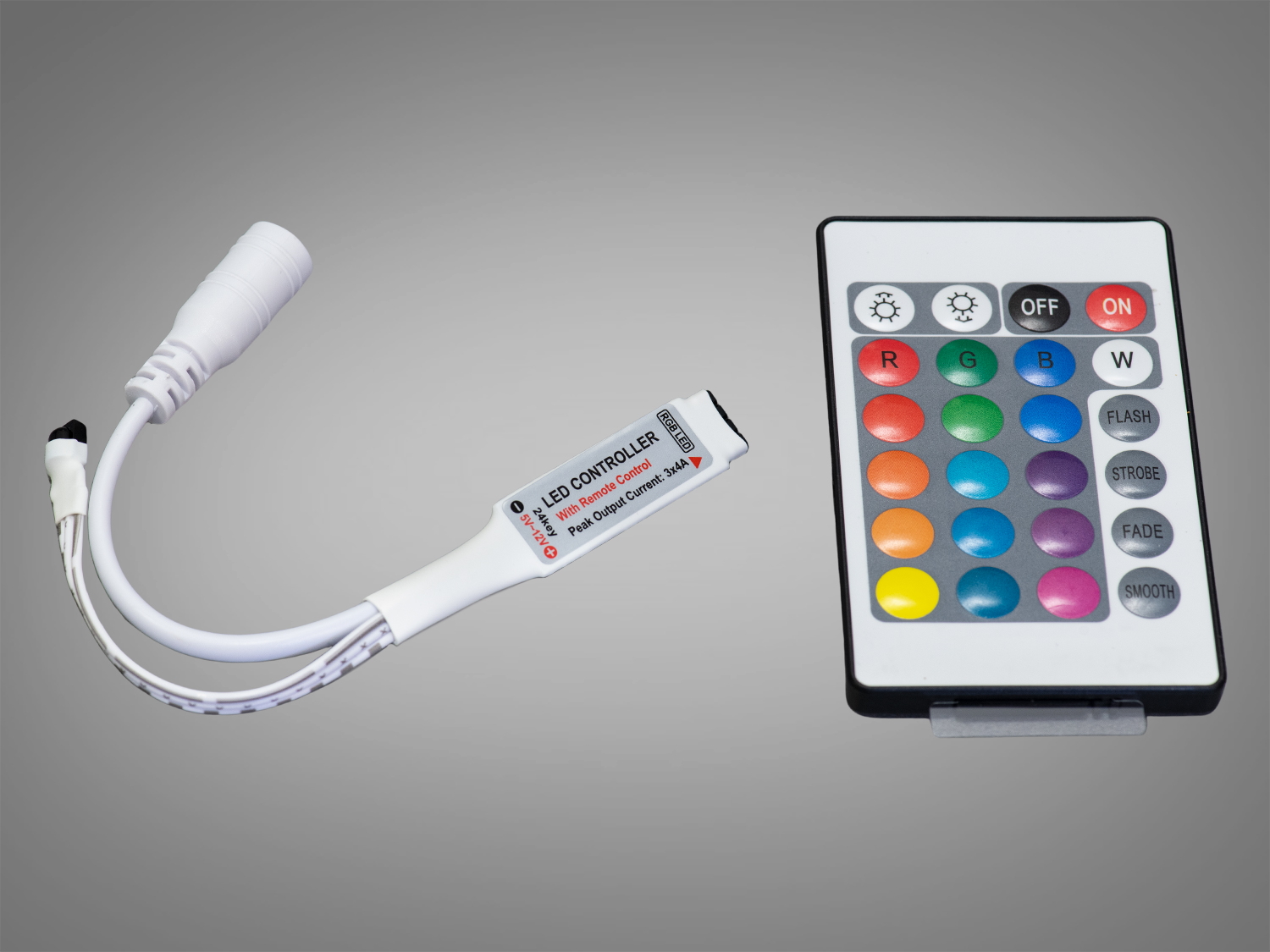 Контролер з ДУ для RGB стрічки. 