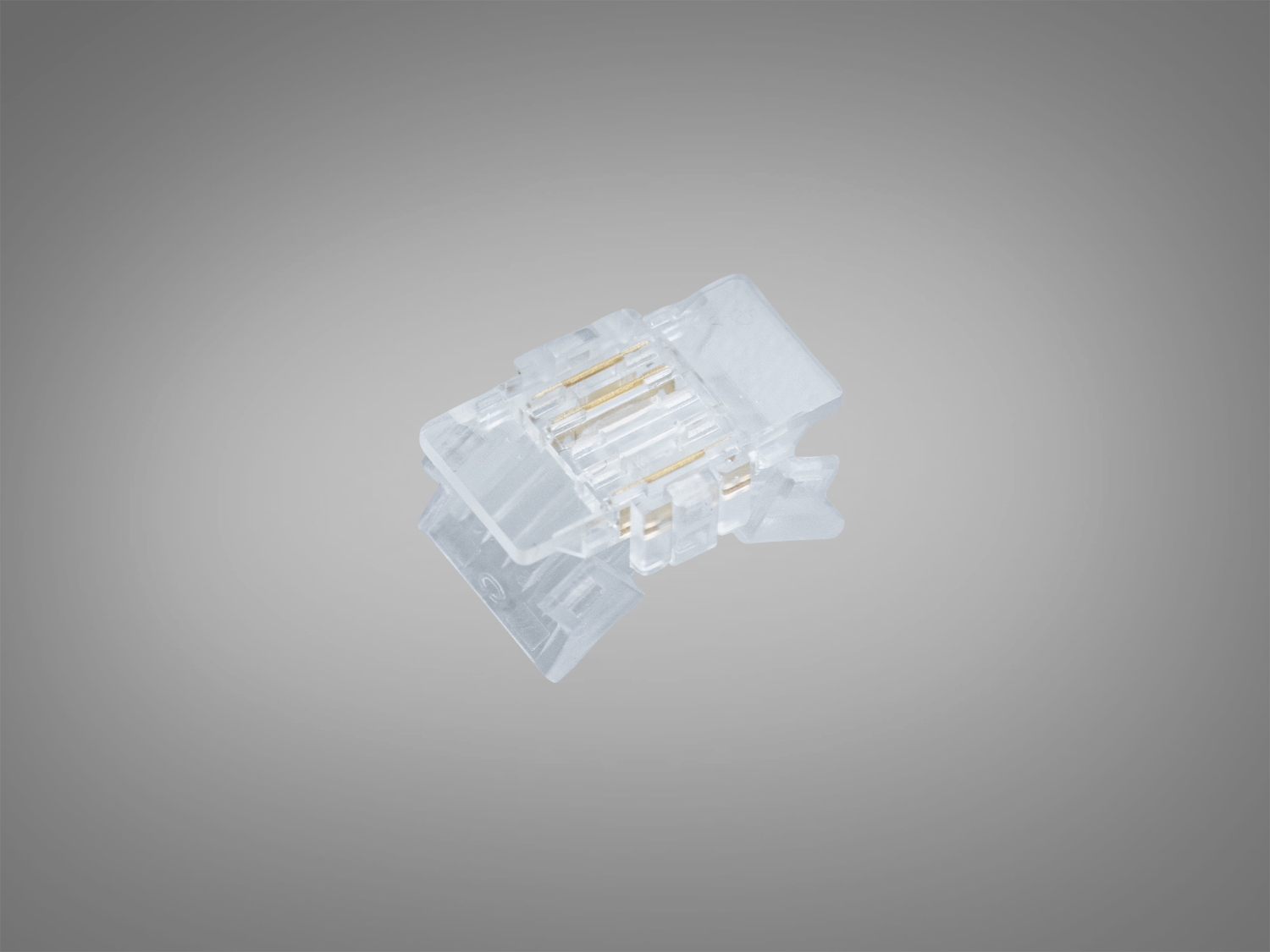 Конектор LED стрічки 8мм 3Pin Diasha прозорий COB