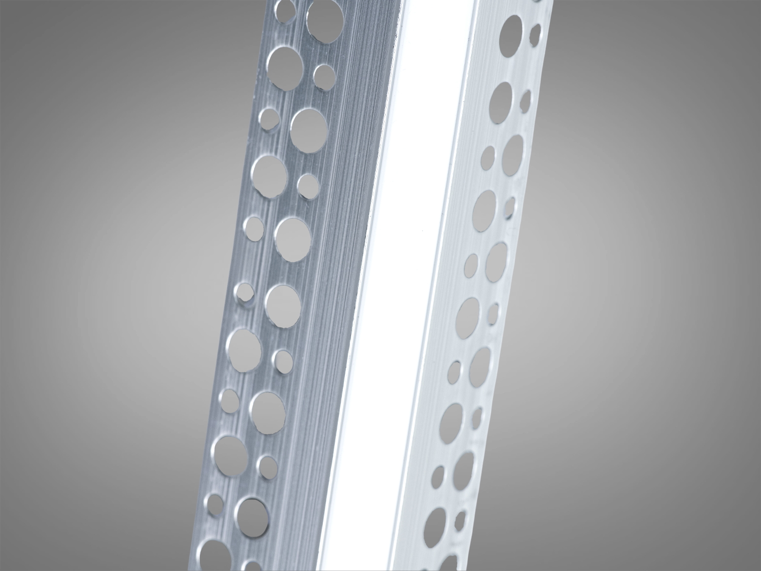 Профіль для LED стрічки, накладний кутовий