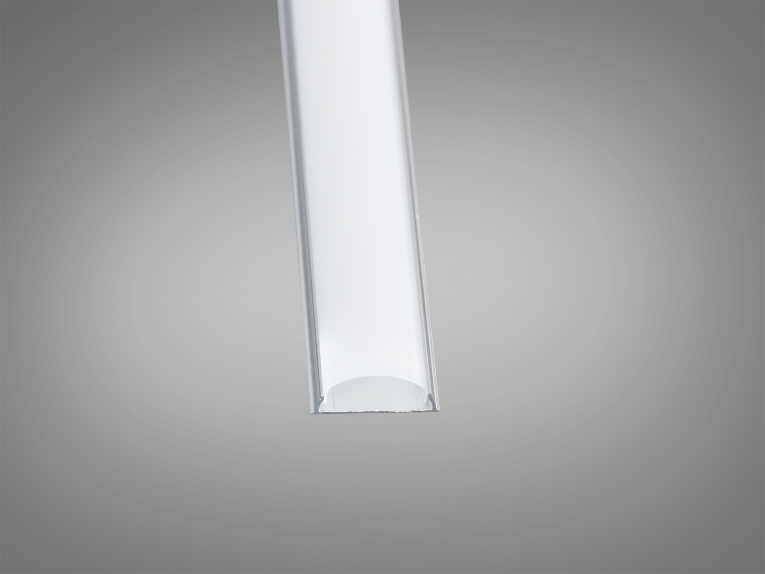Гнучкий профіль для LED стрічки, накладний