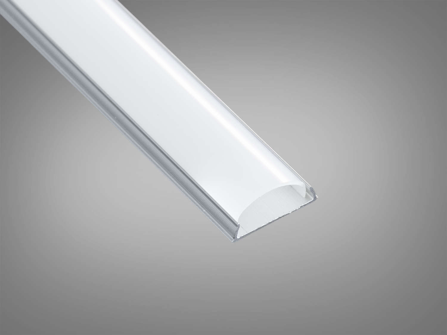 Гнучкий профіль для LED стрічки, накладний