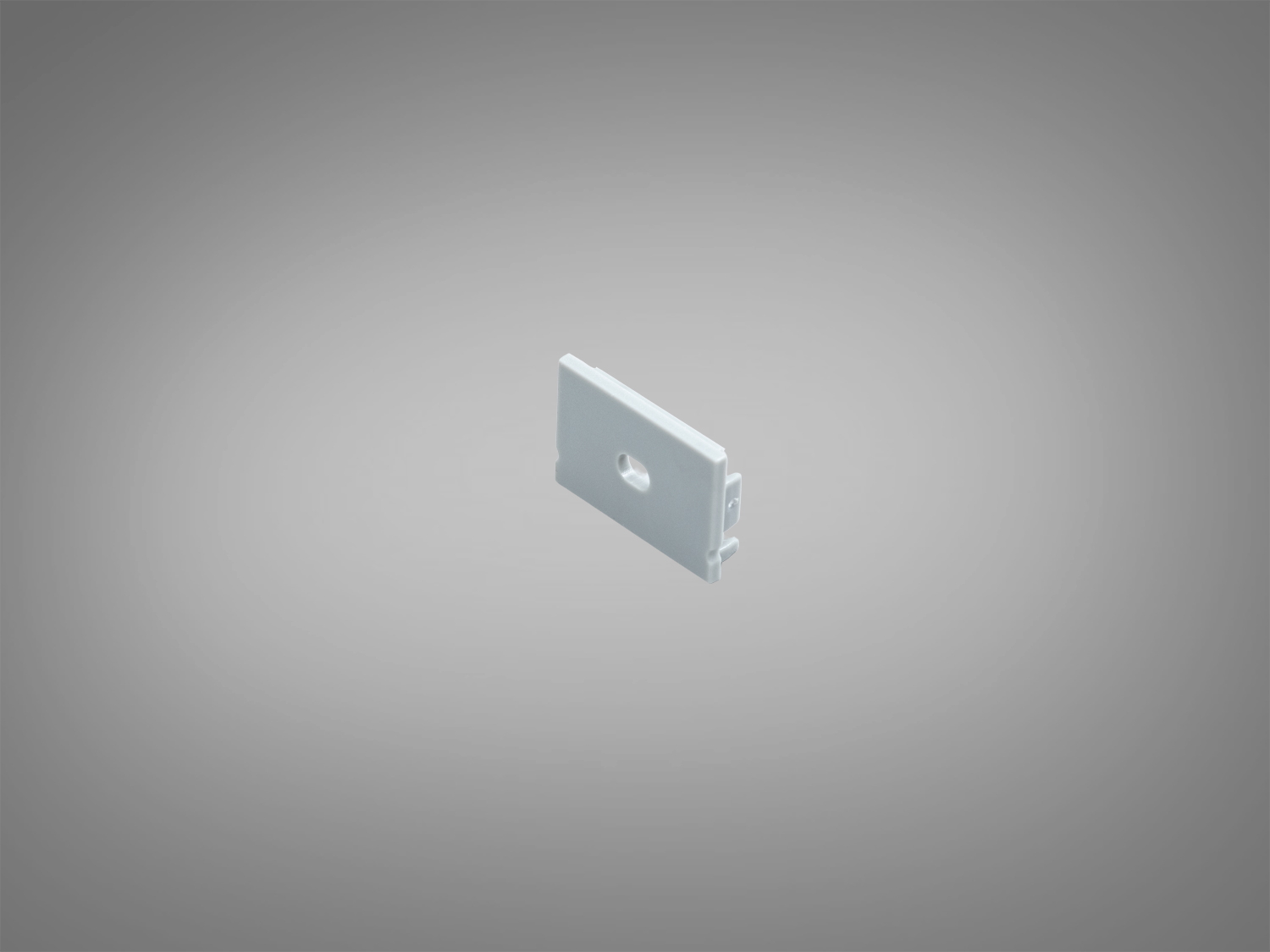 Пластикова заглушка для алюмінієвого профілю 3020. Акуратне завершення лінійного світильника, захист торців і простий монтаж.